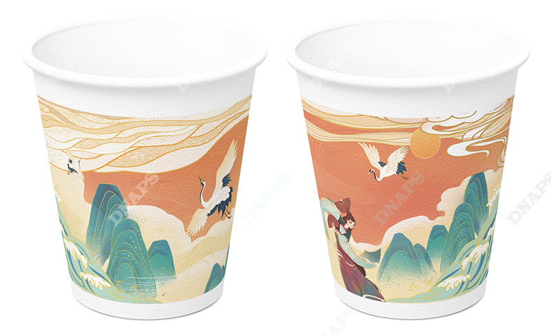 現(xiàn)貨國潮紙杯